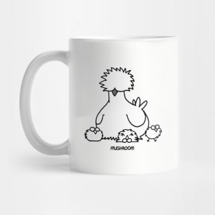 Chicken Mushroom Mug